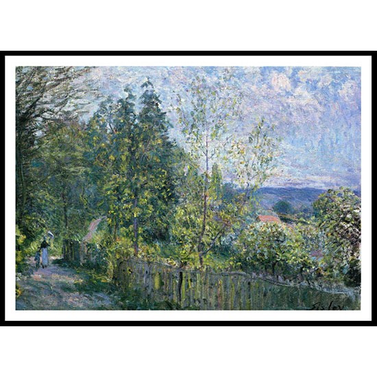 The Road in the Woods 1879, A New Print Of an Alfred Sisley Painting