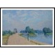 The Road to Hampton Court 1874, A New Print Of an Alfred Sisley Painting