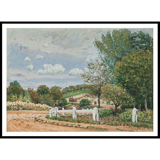 The Road to Verrieres 1892, A New Print Of an Alfred Sisley Painting