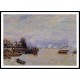 The Seine View from the Quay de Pont du Jour, A New Print Of an Alfred Sisley Painting