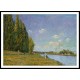 The Seine at Billancourt 1879, A New Print Of an Alfred Sisley Painting