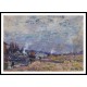 The Seine at Grenelle 1878, A New Print Of an Alfred Sisley Painting