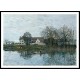 The Seine at Port Marly 1875, A New Print Of an Alfred Sisley Painting