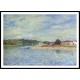 The Seine at Saint Mammes 1888, A New Print Of an Alfred Sisley Painting