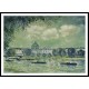 The Seine with the Institute of France 1877, A New Print Of an Alfred Sisley Painting