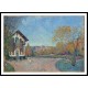 View of Marly le Roi from Coeur Volant 1876, A New Print Of an Alfred Sisley Painting