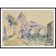 View of Moret sur Loing, A New Print Of an Alfred Sisley Painting