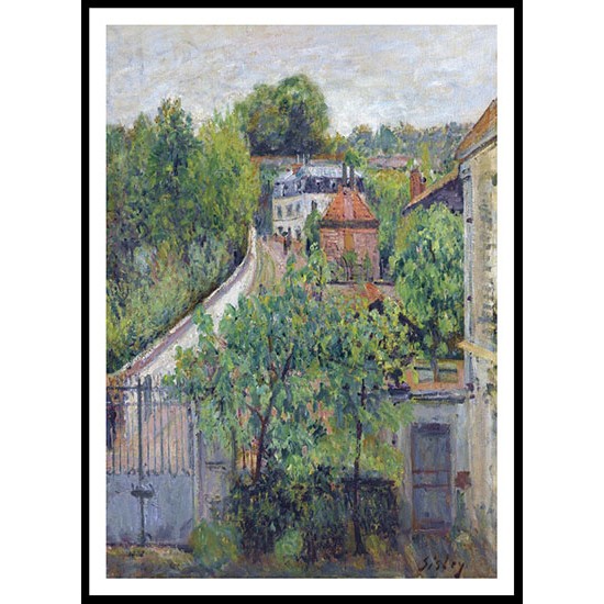 View of Serves 1879, A New Print Of an Alfred Sisley Painting