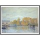 Waterworks at Marly 1876, A New Print Of an Alfred Sisley Painting