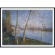 Winter Morning Veneux 1878, A New Print Of an Alfred Sisley Painting