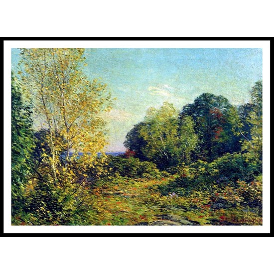 Approaching Autumn 1918, A New Print Of A Willard Leroy Metcalf