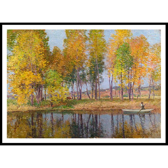 Autumn Festival 1915 20, A New Print Of A Willard Leroy Metcalf