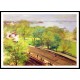 Battery Park  Spring 1902, A New Print Of A Willard Leroy Metcalf