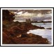 Close Of Day On The Maine Shore 1881, A New Print Of A Willard Leroy Metcalf