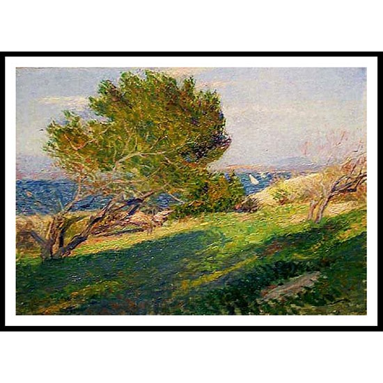 Coast Of Brittany 1886, A New Print Of A Willard Leroy Metcalf