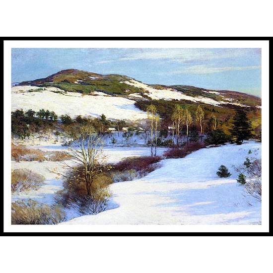 Cornish Hills 1911, A New Print Of A Willard Leroy Metcalf