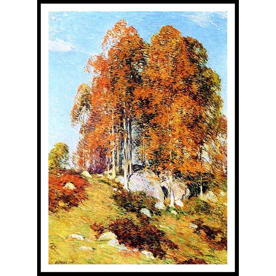 Early October 1906, A New Print Of A Willard Leroy Metcalf