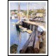 Fish Wharves  Gloucester 1896, A New Print Of A Willard Leroy Metcalf