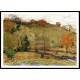 Hillside Pasture 1924, A New Print Of A Willard Leroy Metcalf