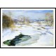 Icebound Brook (Aka Winter'S Mantle) 1922, A New Print Of A Willard Leroy Metcalf