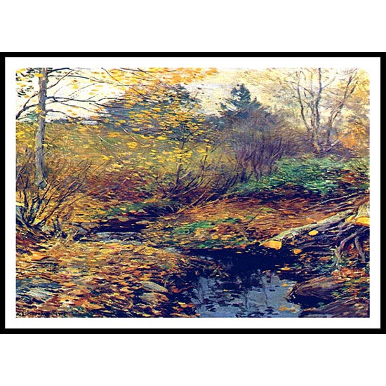 Landscape 1905, A New Print Of A Willard Leroy Metcalf