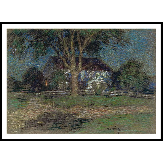 Moonlight 1906, A New Print Of A Willard Leroy Metcalf