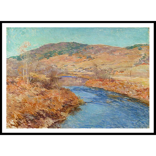 November Morning 1924, A New Print Of A Willard Leroy Metcalf