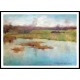 Pond Giverny 1884, A New Print Of A Willard Leroy Metcalf