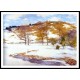 Snow In The Foothills 1920 25, A New Print Of A Willard Leroy Metcalf