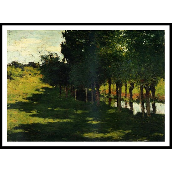 Sunlight And Shadow 1888, A New Print Of A Willard Leroy Metcalf