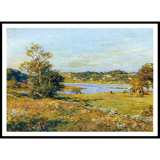 The Breath Of Autumn (Waterford Connecticut) 1915, A New Print Of A Willard Leroy Metcalf