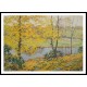 The Golden Screen, A New Print Of A Willard Leroy Metcalf