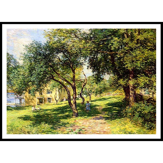 The Path 1915, A New Print Of A Willard Leroy Metcalf