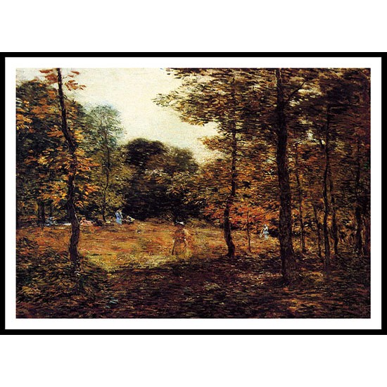 The Picnic 1907, A New Print Of A Willard Leroy Metcalf