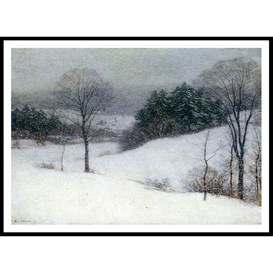 The White Veil 1909, A New Print Of A Willard Leroy Metcalf