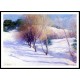 Winter In New Hampshire 1913 14, A New Print Of A Willard Leroy Metcalf