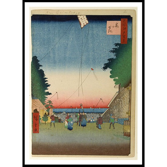 Ando Hiroshige Art A002, A New Print Of an Ando Hiroshige Painting