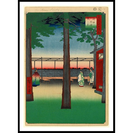 Ando Hiroshige Art A009, A New Print Of an Ando Hiroshige Painting