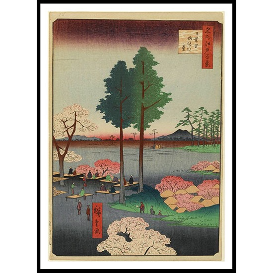 Ando Hiroshige Art A014, A New Print Of an Ando Hiroshige Painting