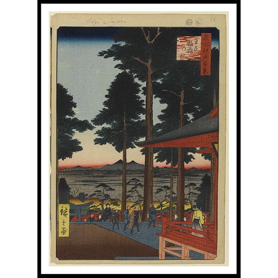 Ando Hiroshige Art A017, A New Print Of an Ando Hiroshige Painting