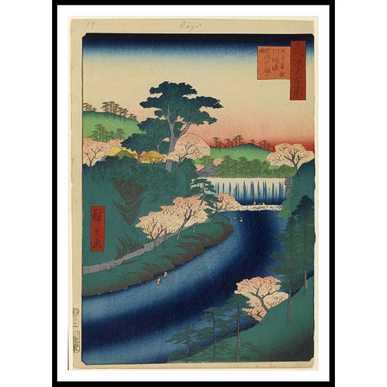 Ando Hiroshige Art A018, A New Print Of an Ando Hiroshige Painting