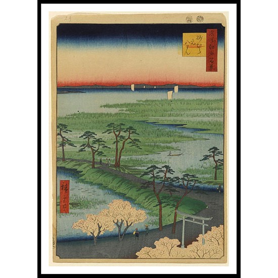 Ando Hiroshige Art A028, A New Print Of an Ando Hiroshige Painting