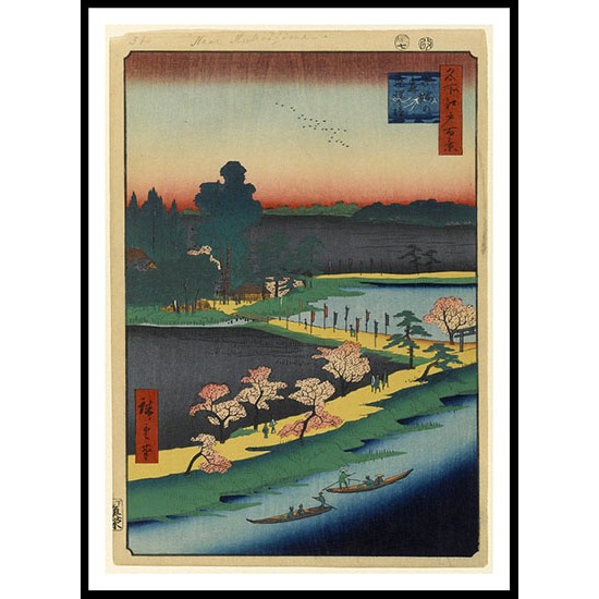 Ando Hiroshige Art A030, A New Print Of an Ando Hiroshige Painting