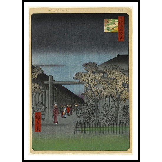 Ando Hiroshige Art A037, A New Print Of an Ando Hiroshige Painting