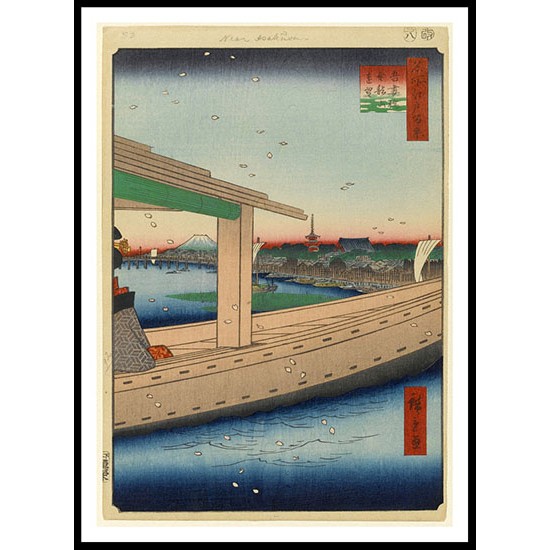 Ando Hiroshige Art A038, A New Print Of an Ando Hiroshige Painting