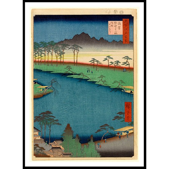 Ando Hiroshige Art A049, A New Print Of an Ando Hiroshige Painting