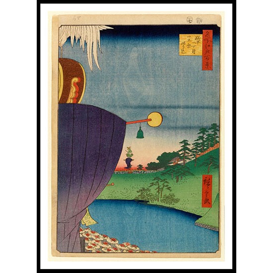 Ando Hiroshige Art A050, A New Print Of an Ando Hiroshige Painting