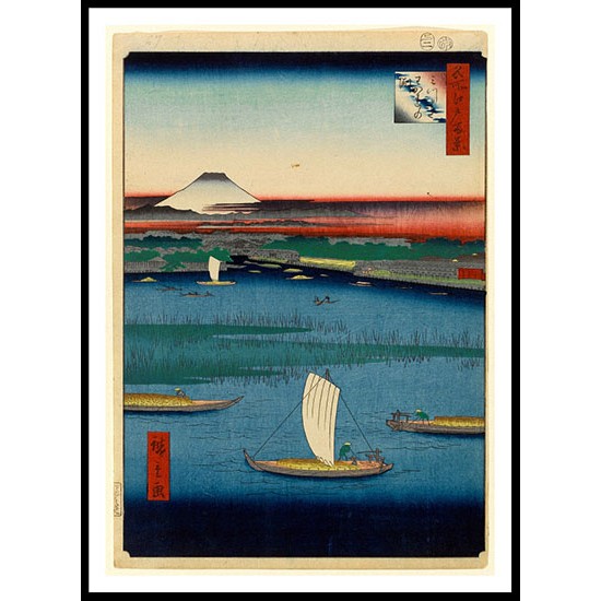 Ando Hiroshige Art A056, A New Print Of an Ando Hiroshige Painting