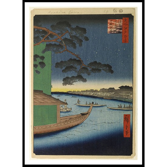 Ando Hiroshige Art A060, A New Print Of an Ando Hiroshige Painting