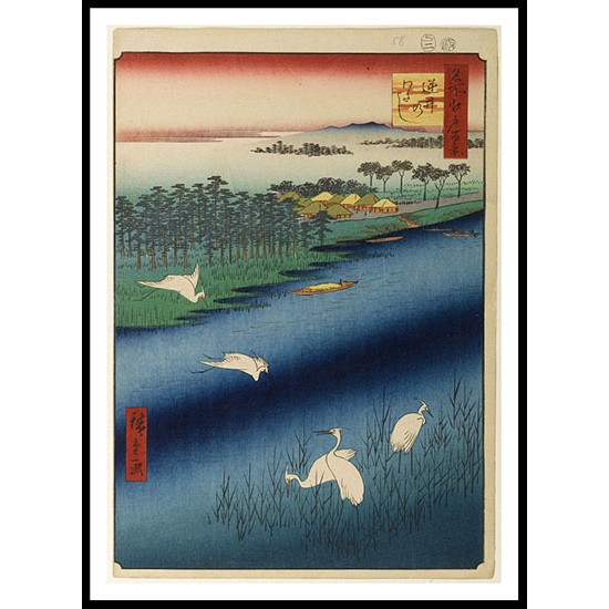 Ando Hiroshige Art A066, A New Print Of an Ando Hiroshige Painting